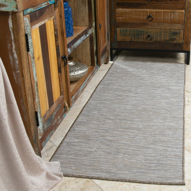 SISAL RUG 'DOUBLE PRACTICAL double-sided cream beige Carpet FlatWeave Easy Clean